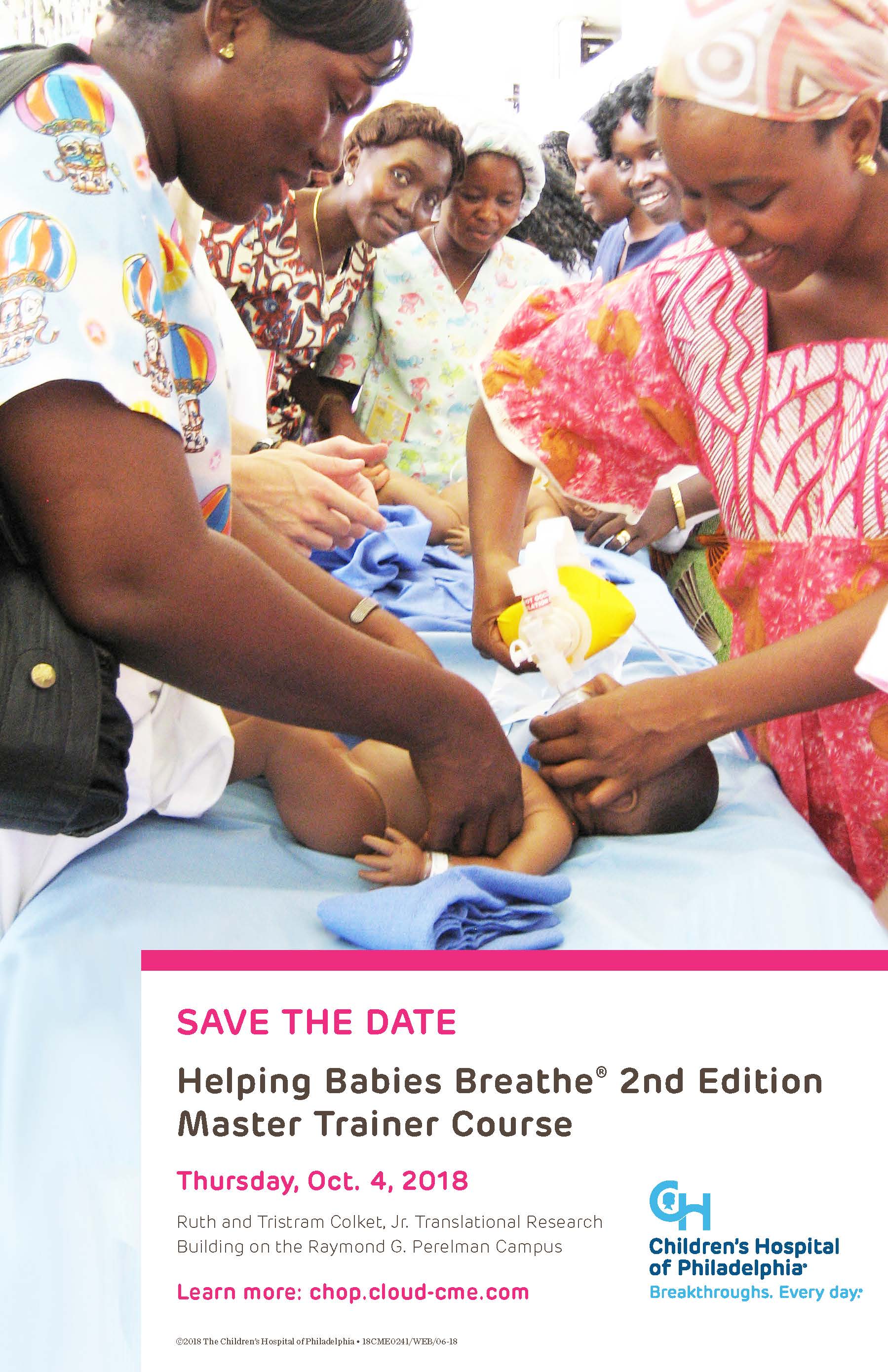Helping Babies Breathe® 2nd Edition Master Trainer Course Banner
